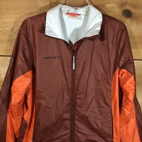 Mammut Windbreaker Jacket Coat Womens Size Medium Full Zip Softshell Collared - Picture 3 of 12